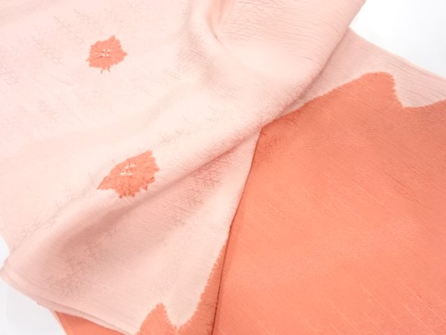  未使用品　正絹　絞り　帯揚げ